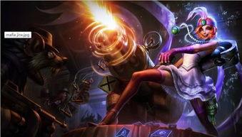 金克丝最新皮肤爆料图库,炫酷造型引期待！